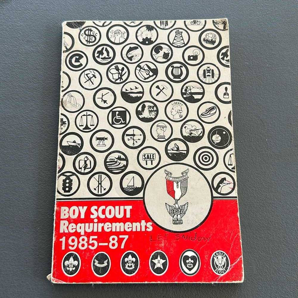 1986 Boy Scout Requirements